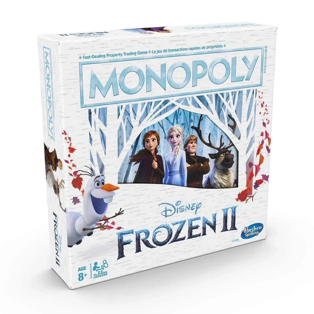 Frozen 2 Edition Monopoly‎ Family Board Game New in Box